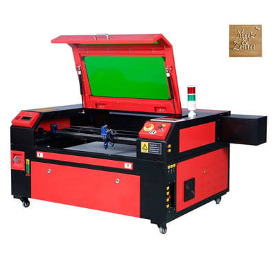 CO2 Lasergraveermachine & Lasersnijder - 80W - Werkgebied 50x70 cm (500x700 mm) - Snelheid 500 mm/s - Dubbele luchtgeleiding - Software-compatibel - Voor hout, acryl, textiel