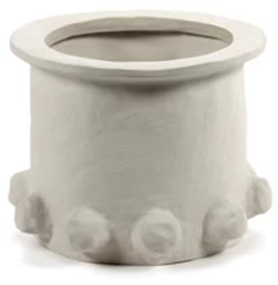 Serax Marie Michielssen Molly 05 S bloempot H14cm D18.5cm beige