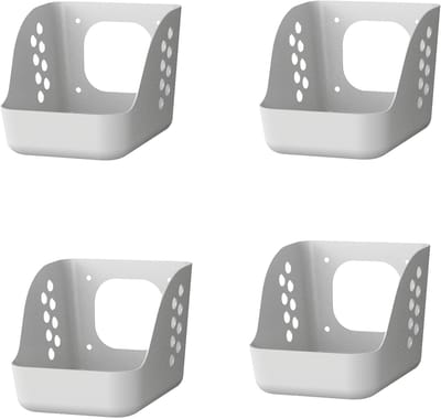 Basic Nest MINI grijs - legnest voor kippen voor tot wel 5 kippen voor wandmontage - kippennest - pluimve nest - kippenhok