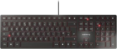 Ultraplat Toetsenbord Met Stille Toetsen - UK Layout (QWERTY)