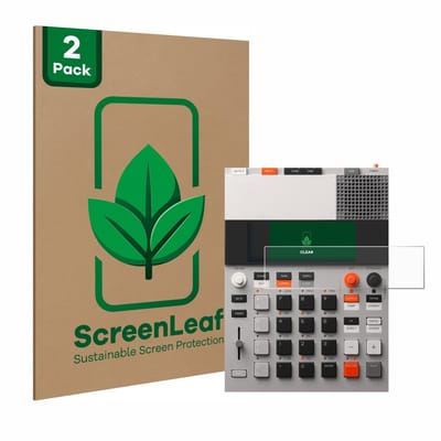 2 Stuks Screenprotector voor Teenage Engineering EP-133 K.O. II - Hoogwaardige Beschermfolie transparant