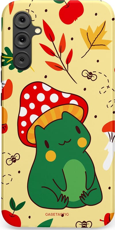 Casetastic Hoesje Geschikt voor Samsung A34 (5G) - Stijlvolle Beschermende Duo-layer Case - Kwakende vriendjes