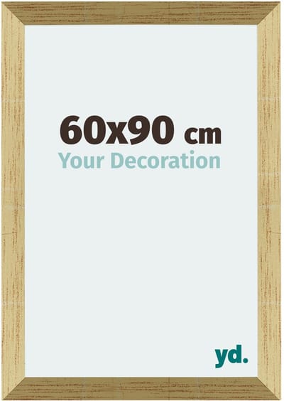 Your Decoration - Fotolijst 60x90 cm - MDF - Goud Glans - Mura