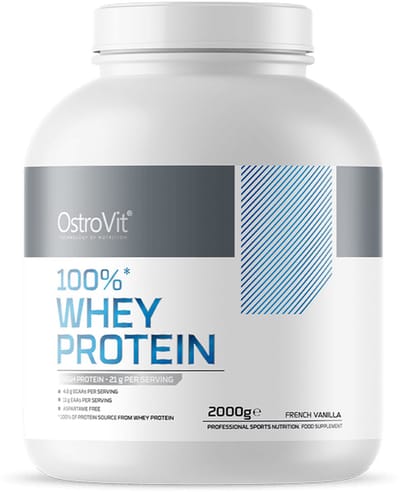 Protein Poeder - OstroVit 100% Whey Protein 2000 g - biscuit dream
