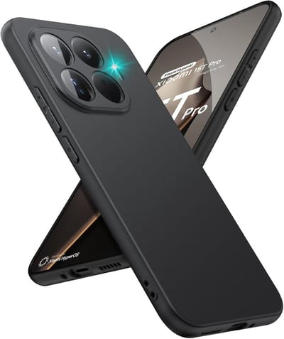 Zwart TPU Hoesje Geschikt voor Xiaomi 15T - Back Cover Case - Lichtgewicht - Ultra Dun - Flexibel - Zacht
