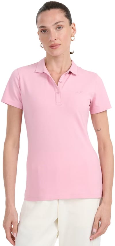 4F T-shirt Dames Poloshirt Roze - Maat S