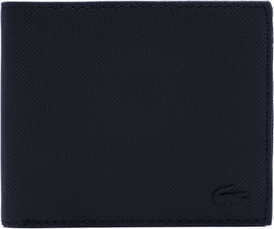 LACOSTE Portemonnee Men's Classic Billfold Coin Wallet Marine 166 Donkerblauw