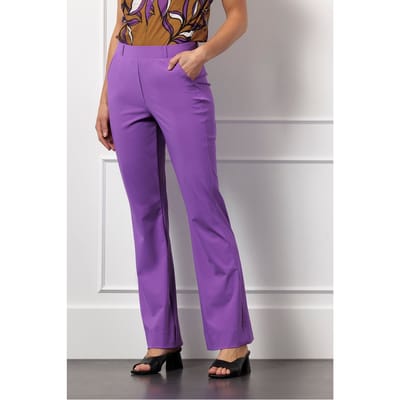 Studio Anneloes Flair Trousers Purple Maat: XS | Pantalons Outlet | Dames | Paars