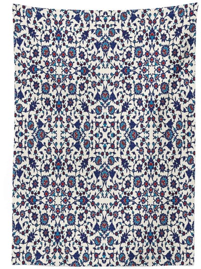 ABAKUHAUS Tafelkleed Arabeske 140x200 – satijnmix, wasbaar