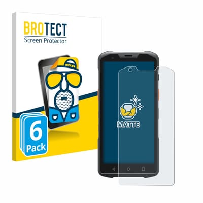 BROTECT - Screenprotector voor Sunmi L2H/ L2s/ L2s Pro - Folie Beschermfolie matte 6 Stuks