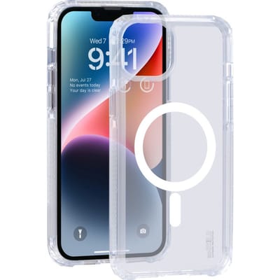 SoSkild Hoesje iPhone 15 Plus MagSafe - Defend Heavy Impact Case - Doorzichtig Magnetisch Magsafe Hoesje - Transparant