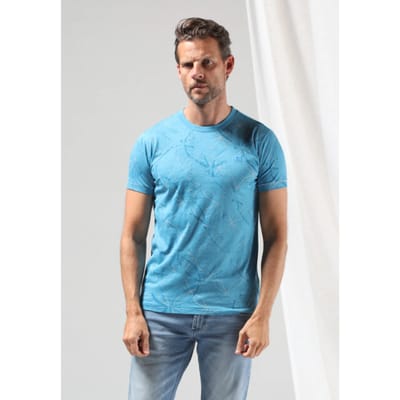 Gabbiano - Heren Shirt - Brenno - 1565106 - 2376 Lake Blue