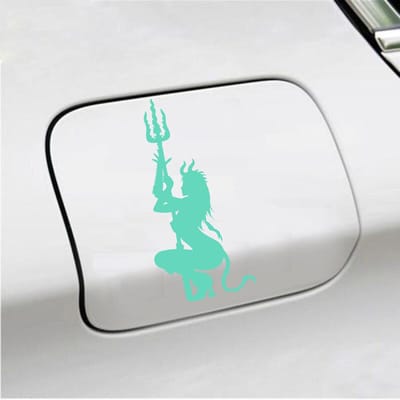 Bumpersticker - Duivel - 13,2 X 6,1 - Mint