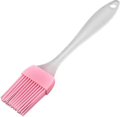 Bakkwast - Keukenkwast - Siliconen kwast - 15CM - Roze - Klein kwastje - Kwasten - Keukengerei - Baking brush