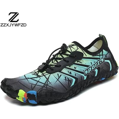 NIEUW Unisex Barefoot Schoenen Heren Outdoor Strand Watersporten Upstream Aqua Schoenen Dames Gym Sport Hardlopen Fitness Sneakers Maat 35-47 39 gray