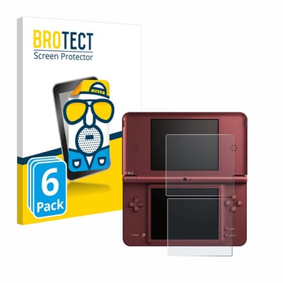 BROTECT - Screenprotector voor Nintendo DSi XL - Folie Beschermfolie matte 6 Stuks