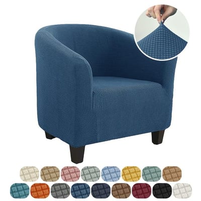 Clubstoelhoes Stretchkuip Bankhoezen Effen Fauteuilhoes Polar Fleece Bankhoezen Voor Studeerkamer Bar Counter Woonkamer