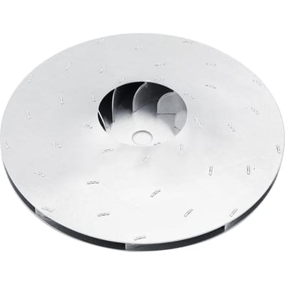 Stofzuiger Roterende Ventilatorbladmotor Stofzuigeraccessoires Diameter 112mm white