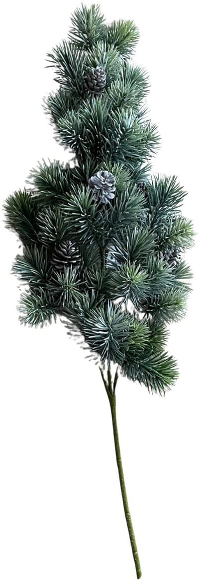 Decoratie nobilis dennenappels kersttak groen bruin 80 cm | PX05026PT | Home Sweet Home | Stoer & Sober Woonstijl