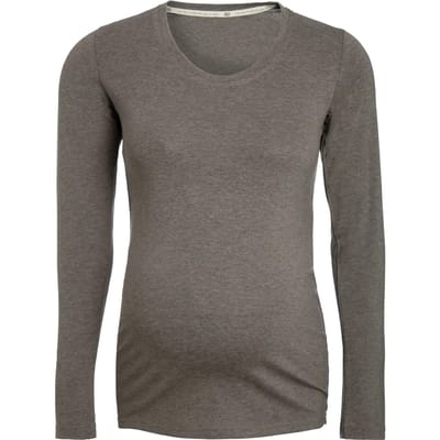 Dames lange mouw zwangerschap T-shirt Baby's Only Glow