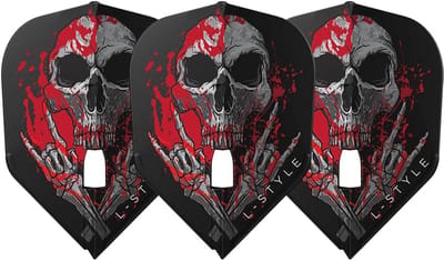 Professionele Dart Flights Zwart - Set van 3 Stuks voor Stevige Pijltjes