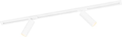 Ledvion - LED Railverlichting 1M + 2 Railspots (Wit - Dimbaar - GU10 Fitting) - 1-Fase