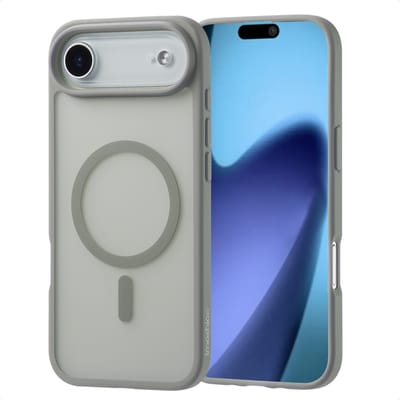 imoshion Hoesje - Geschikt voor iPhone 17 Air - Color Guard Backcover geschikt voor MagSafe - Grijs