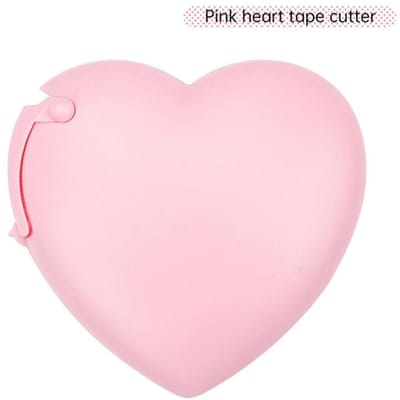Creatieve Liefde Tape Snijder Koreaanse Kantoorbenodigdheden Tape Houder Onzichtbaar Draagbaar Stoel Studenten Leren Zonder Hun Handen te Kwetsen
