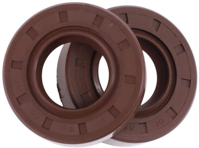 Universele TC afdichtring voor roterende assen, hoge druk rubber afdichting, 20 x 38 x 10 mm, 2 stuks, ideaal voor mechanische toepassingen en machines