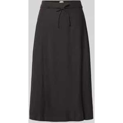 Midirok van mix van linnen en viscose model 'LINNO'