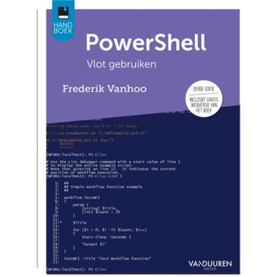 Powershell - Handboek - Frederik Vanhoo