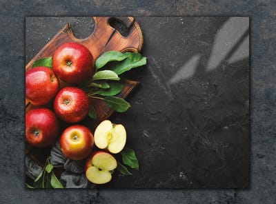 TMK ArtDeko Serie - Snijplank - 30x22 cm - Glas - Antislip