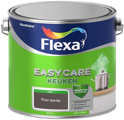 Flexa - Easycare Keuken - Puur Aarde - Mengverf - 2,5 L