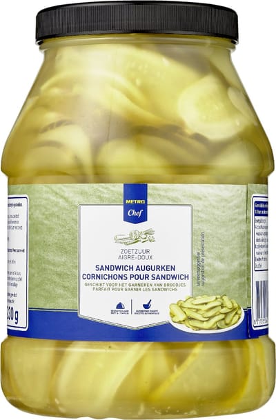 METRO Chef Sandwich augurken 2300 gram