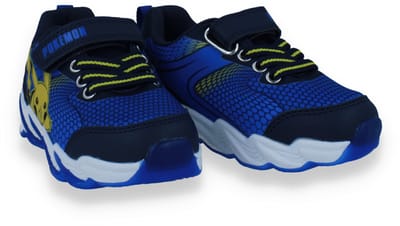 Pokemon Jongens Sneaker Met Lichtjes | Blauw | Maat: 25