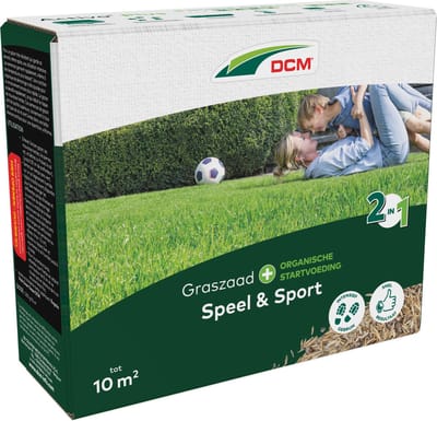 DCM GRASZAAD PLUS SPEEL & SPORT 1KG 50M²