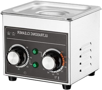 Ultrasone Reiniger - Schoonmaakapparaat - Sieraden Reinigen - Met Verwarming - 26 x 25 x 24 cm - Zilver