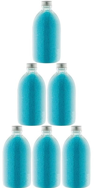 Badkaviaar Opium - 400 gram - Fles met aluminium dop - set van 6 stuks - bad parels voor in bad