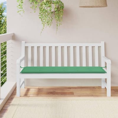 Tuinbankkussen - Zitkussen Bank - Comfortabel Zitten - Waterafstotend Oxford - 150x50cm - Groen
