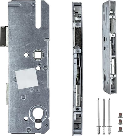 Reparatieslot Hoofdslot - Meervoudig slot - Deurslot vervangen - 10mm penmaat - 50mm doornmaat - Zilver