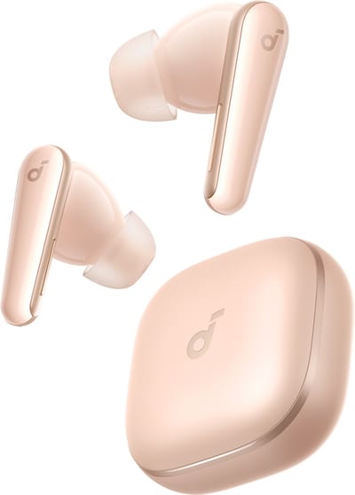 soundcore Liberty 5 by Anker - Draadloze oordoppen met noise-cancelling - 2x sterkere stemonderdrukking - Realtime adaptieve noise canceling - Snelladen - Dolby Audio - Heldere gesprekken met 6 microfoons en AI - Lange batterijduur