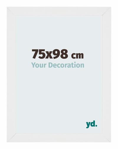 Your Decoration - Puzzellijst 75x98 cm - Wit Hoogglans - Puzzellijst 1500-2000 stukjes - MDF Fotolijst - Mura