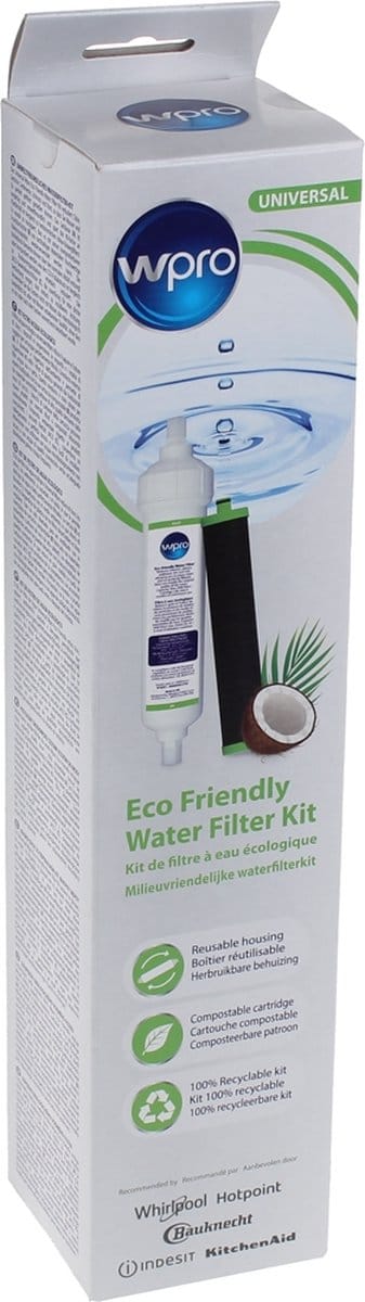 Filtre a eau efk001 externe pour refrigerateurs americains Wpro C00852782