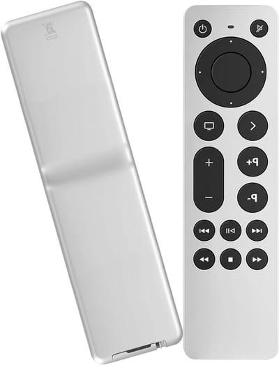 Vervangende afstandsbediening voor Apple TV 4K en HD modellen met gebruiksvriendelijke bediening en geen spraakfunctie