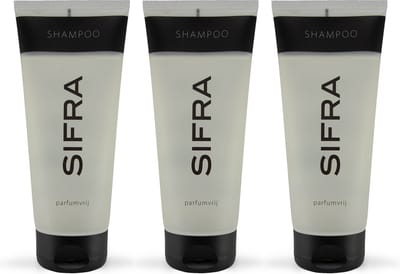 SIFRA - Shampoo parfumvrij - Alle haartypes - 3 stuks - 200 ml