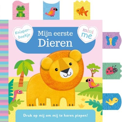 Mijn Eerste Dieren - Knisperboekje - Mini Me - Knisperboekjes - Mini Me