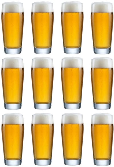 Cookinglife Duitse Bierglazen Willybecher 330 ml - 12 stuks