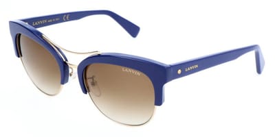 Lanvin SLN724M Shiny dark blue 53/20/140 WOMAN Zonnebrillen