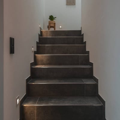 SLV LED wand inbouwlamp voor wandmontage Mobala, wit, aluminium, 3.000 K