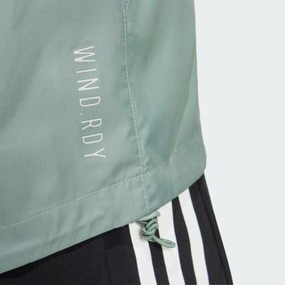 Adidas Otr Jas Modieuze Capuchon Comfortabel Veelzijdig Lange Mouw Jas Heren Jas Groen JD2239 XS gray